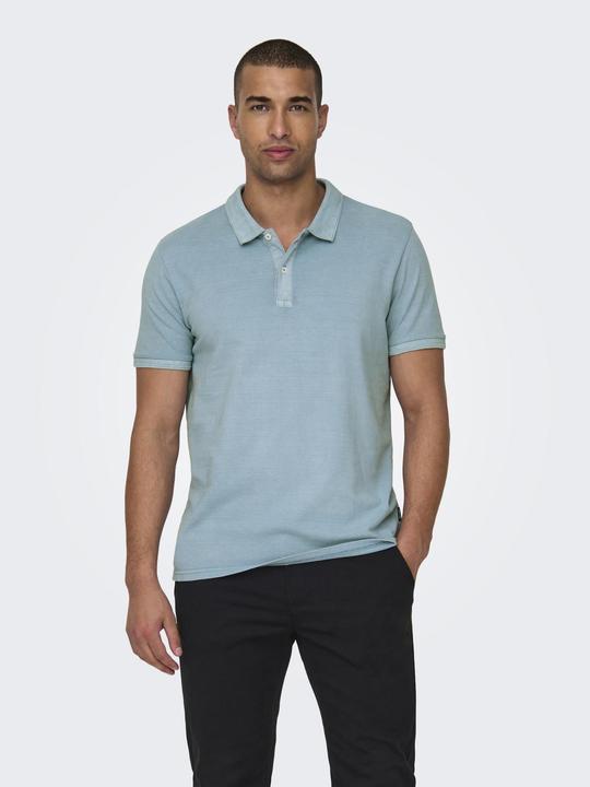 Image du produit Only & Sons Onstravis Slim Washed Ss Polo Noos (S)