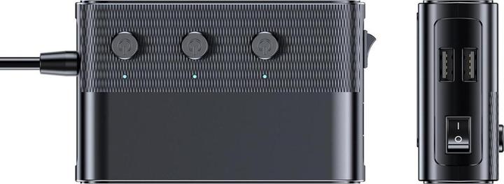 Image du produit 3MK Rozdzielacz Car Power Splitter 120W PD QC PPS 3xUSB-A 1xUSB-C 3xDC czarny