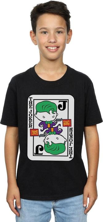 Image du produit - T-shirt CHIBI JOKER PLAYING CARD - Garçon (140, 146)