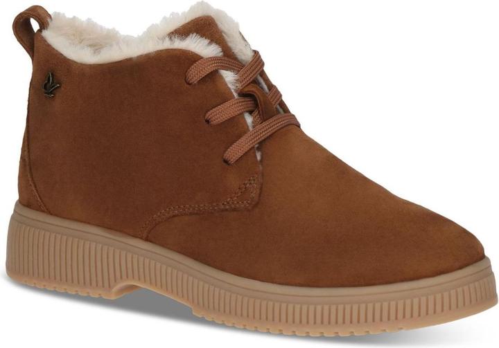 Cognac suede