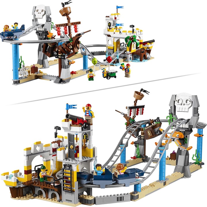 Actual product image LEGO Pirate roller coaster (31084, LEGO Creator 3-in-1)