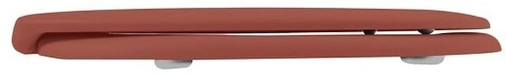 Produktbild spirella Toilettensitz Neela Terracotta matt