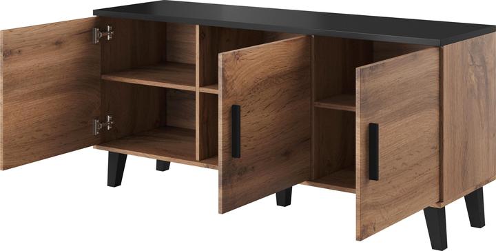 Produktbild Cama LOTTA KOM150 3D WOT+B Wohnzimmer-Sideboard 3 Tür(en) (150 x 45 x 69 cm)