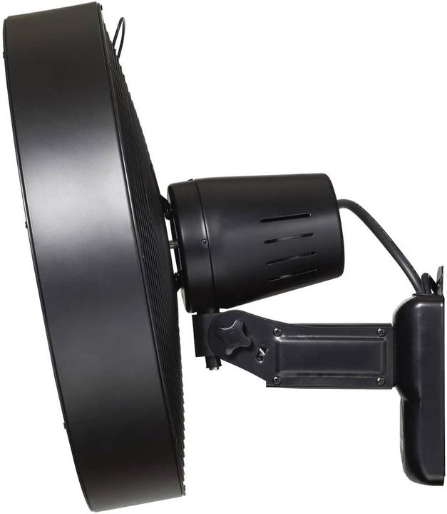 Produktbild Sygonix Wandventilator (L x B x H) 450 x 450 x 355mm Flügelfarbe: Schwarz Gehäusefarbe (Details):