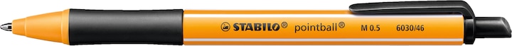 Produktbild STABILO pointball Druck-Kugelschreiber (Schwarz, 1 x)