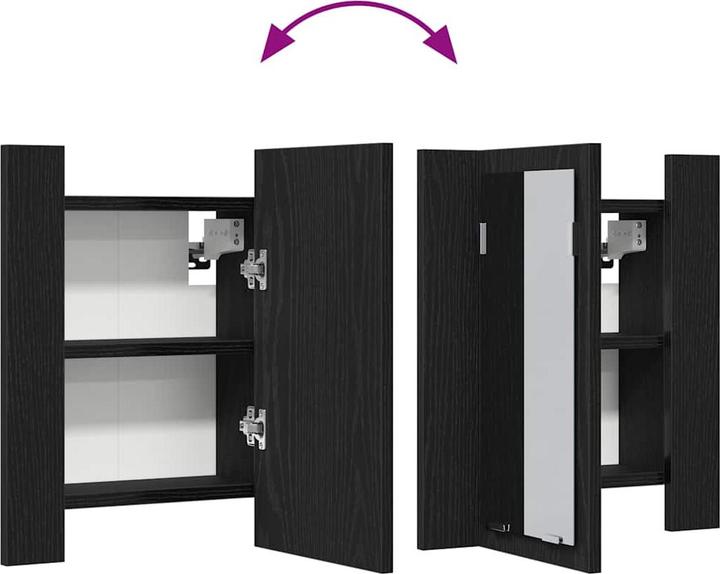 Produktbild vidaXL LED-Spiegelschrank (40 x 12 x 45 cm)