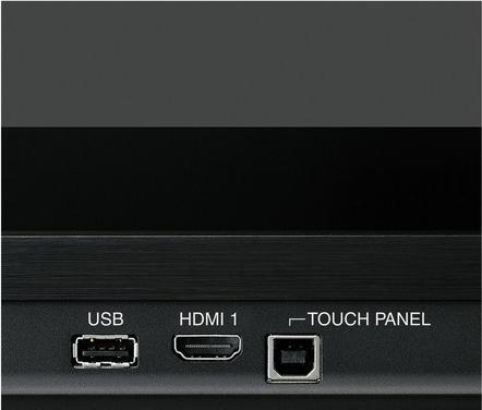 Actual product image Sharp PN75HC1 (3840 x 2160 Pixels, 75")