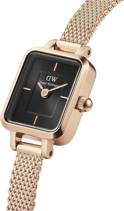 Produktbild Daniel Wellington Quadro Mini Melrose Onyx Rose Gold (Analoguhr, 15.40 mm)