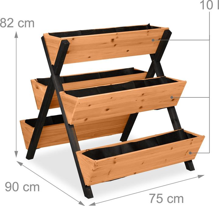 Actual product image Relaxdays Vertical bed