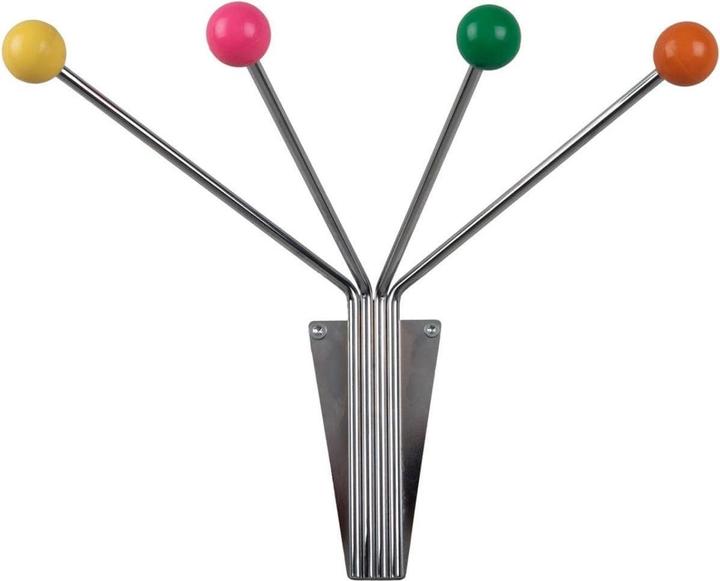 present time Wandhaak Neptune Small 4 haken, Multicoloured, Conscious