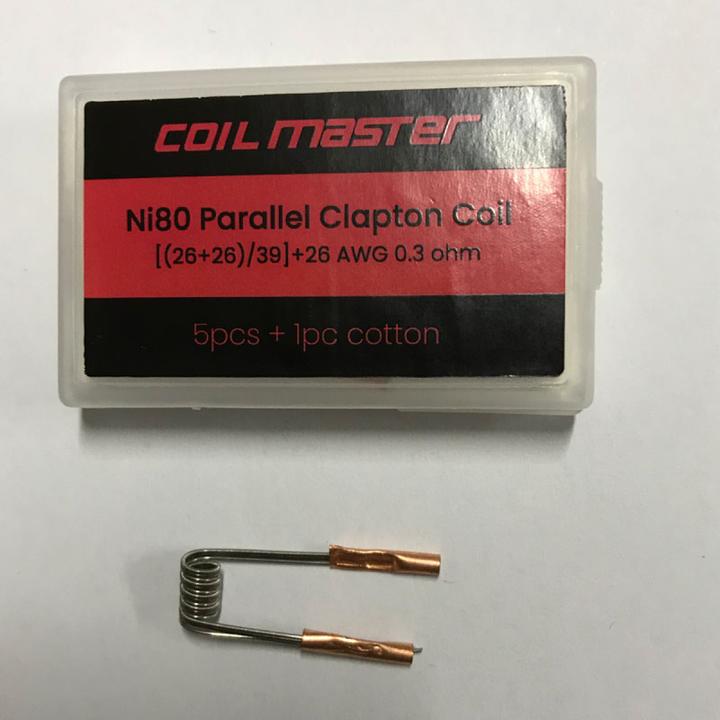Geek Vape SS Fused Clapton Wire SS316L 24GA x 2 + 32GA