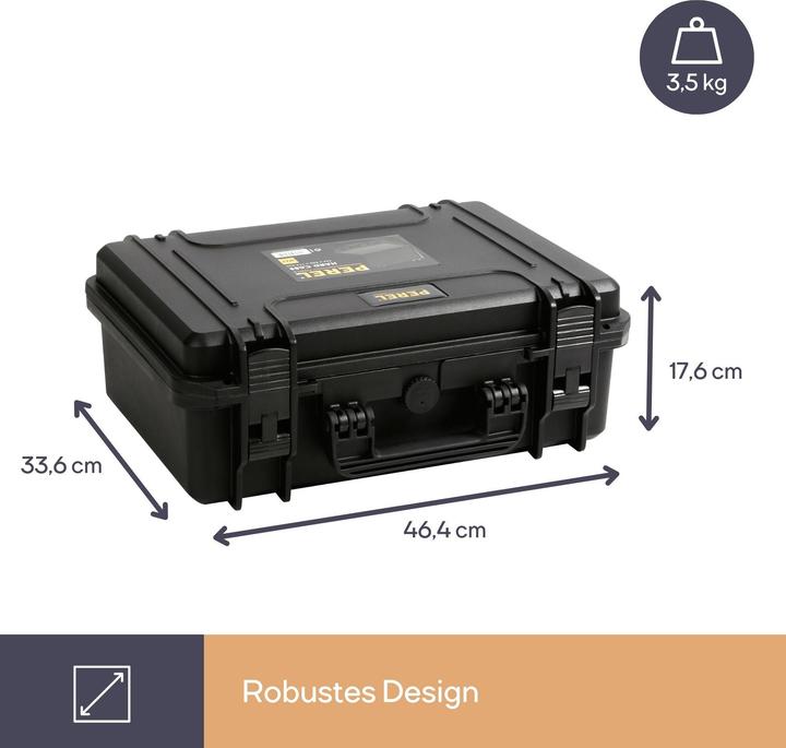 Produktbild Perel Outdoor Koffer (B x H x T) 464 (366 Teile)