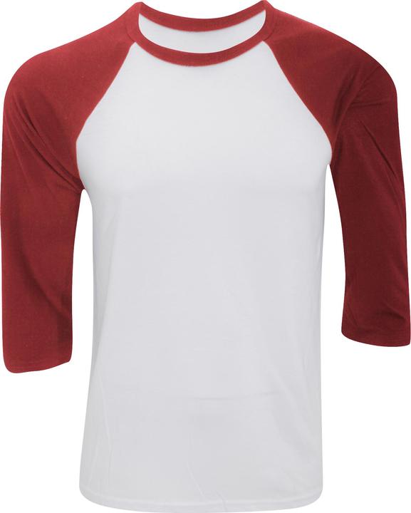 Produktbild Bella Canvas Canvas Baseball TShirt 34Ärmel (XXL)