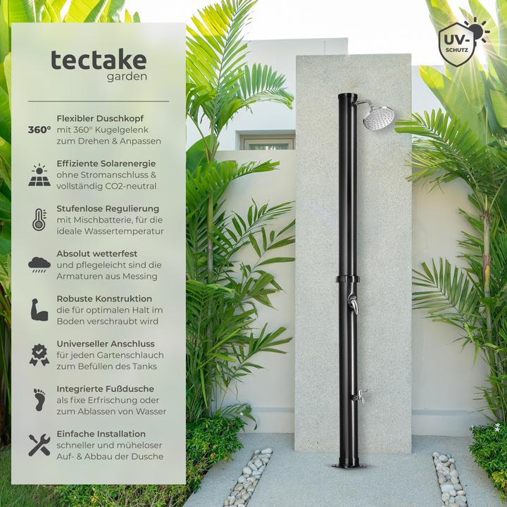Immagine prodotto tectake Doccia solare Tinto 20 l