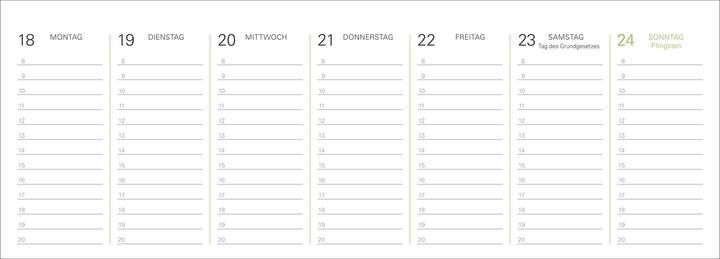 Image du produit Harenberg Die Welt der Gärten Premium-Tischplaner 2026 - Wochenkalender mit 53 Fotografien (Couverture rigide, Allemand)