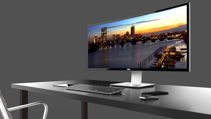 Image du produit Dell U3415w (3440 x 1440 pixels, 34")
