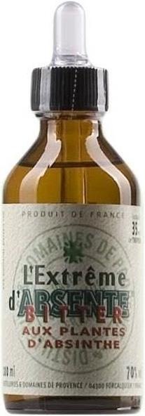 Produktbild L'Extrême d'Absente Bitter aux Plantes d'Absinthe 100ml (18 Jahre, 70 %, Frankreich, 12 x 10 cl, Absinth)