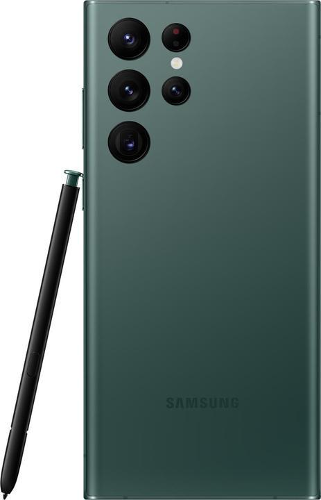 Produktbild Samsung Galaxy S22 Ultra EU (256 GB, Green, 6.80", Dual SIM, 5G)