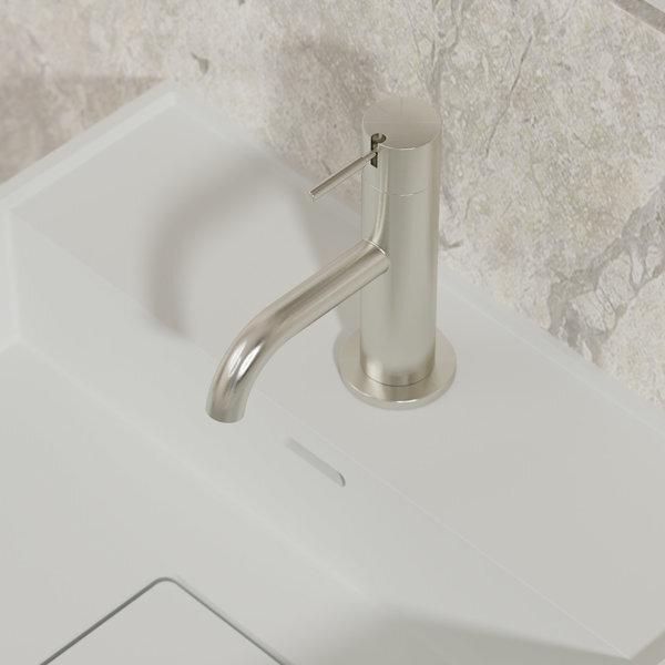 Produktbild Steinberg Serie 100 Waschtischarmatur, Kaltwasser, ohne Ablaufgarnitur, Ausladung: 100mm, 1002500