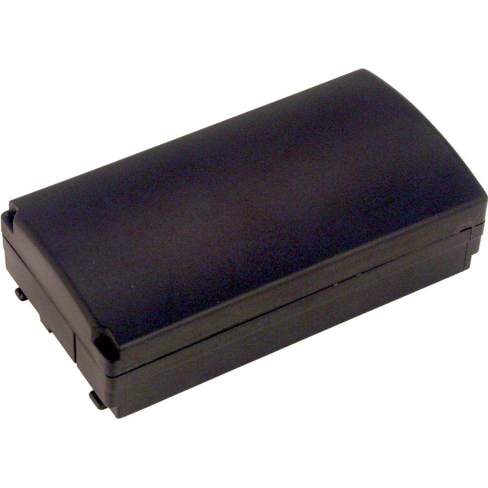 2-Power Batteria per videocamera 6V 2100mAh (Batteria della fotocamera), Alimentatore fotocamera, Nero