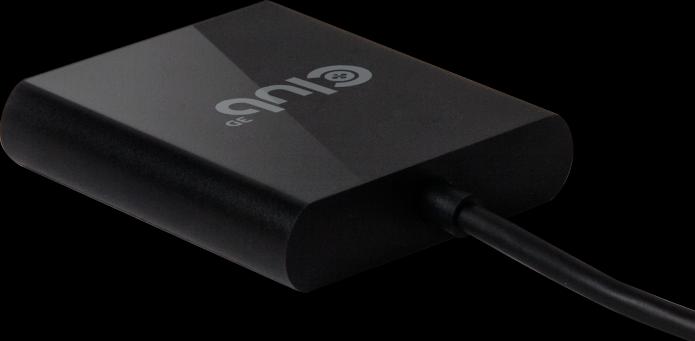 Produktbild Club 3D USB A auf HDMI 2.0 Dual Monitor 4K 60Hz Adapter