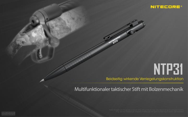 Actual product image Nitecore Alu Pen NTP31