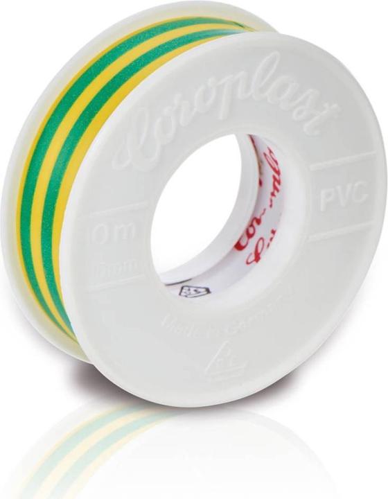 Productafbeelding Coroplast COROPLAS 302 0,15MMx15MMx10M PVC elektrische isolatietape 302, VDE, EN 6045 302015MMX15MMX1 (15 mm)
