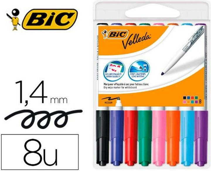 Produktbild Bic Velleda Whiteboard Marker (8 x)