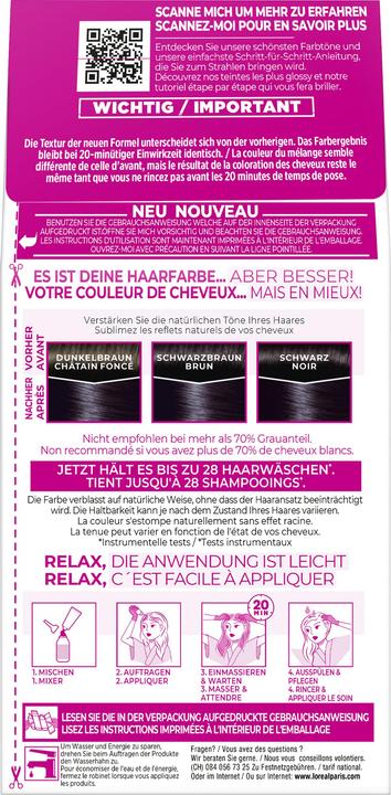 Immagine prodotto L'Oréal Paris Colata di Crème Gloss (210 Blu-nero)
