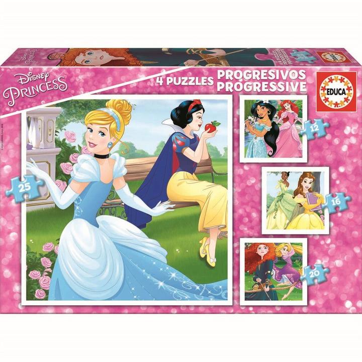 Immagine prodotto Educa Principessa Disney in puzzle (12 pezzi)