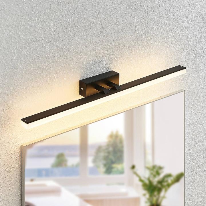 Actual product image Lucande Lisana LED wall light, IP44, 75 cm (1030 lm)