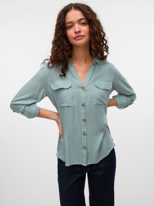 Produktbild Vero Moda Vmbumpy L/S Shirt New Wvn Ga Noos (L)