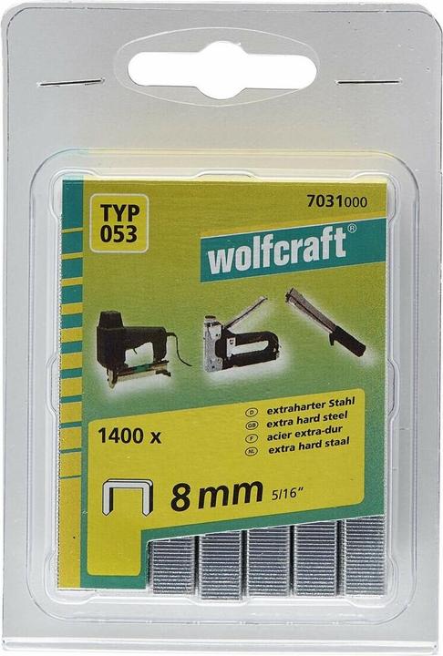 Produktbild wolfcraft 1400 Breitrückenkl. x-hart Typ053, 8mm