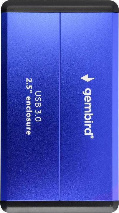 Actual product image Gembird EE2-U3S-2-B Storage Drive Enclosure HDD Enclosure Blue 2.5" (2.5")