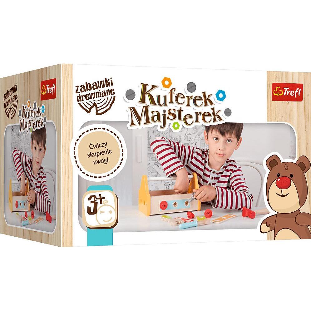 Trefl 60797 Majsterek-Truhe - Holzspielzeug (285711)