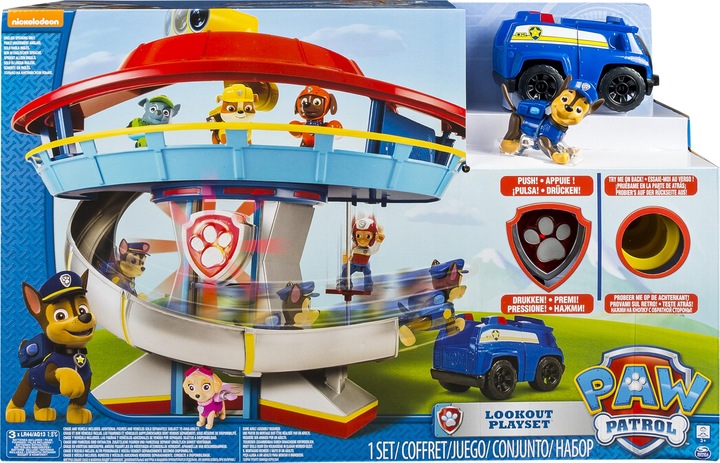 Immagine prodotto Spin Master Paw Patrol Lookout Lookout Playset