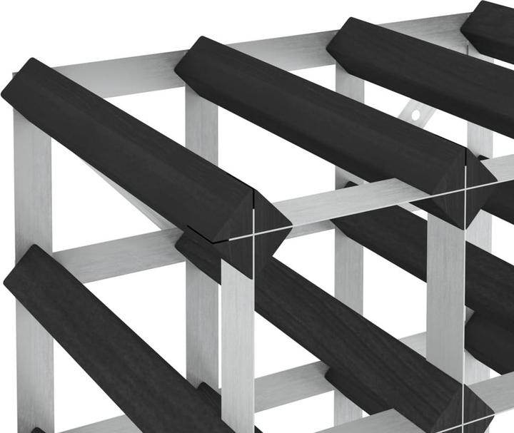 Image du produit vidaXL Weinregal (32,5 x 22,5 x 32,5 cm, 12 Fl.)