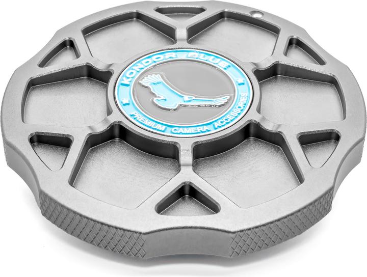 Image du produit Kondor Blue Canon RF Cine Cap Metal Body Cap for Camera Lens Port (Space Gray)