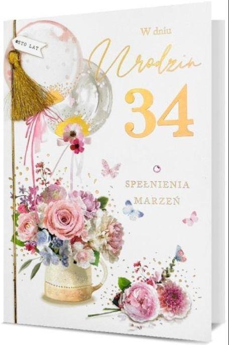 Produktbild Nuance Karte B6 Geburtstag (auswechselbare Zahlen)