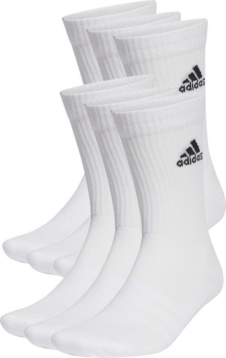 adidas Cushioned Sportswear Crew Socken, 6 Paar