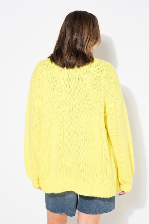 Image du produit Studio Untold Cardigan oversize, maille confortable, coupe ouverte (54)