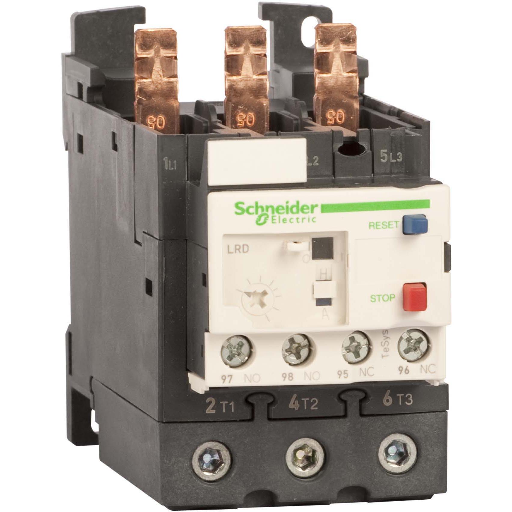 Schneider Electric Thermorelais 37 - 50A (LRD350), Relais