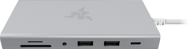 Immagine prodotto Razer Dock USB-C - Edizione Mercury (USB-C, 11 Porti)