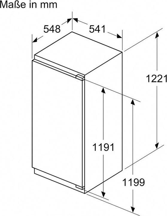 Produktbild Bosch Hausgeräte KIR 41VFE (204 l)