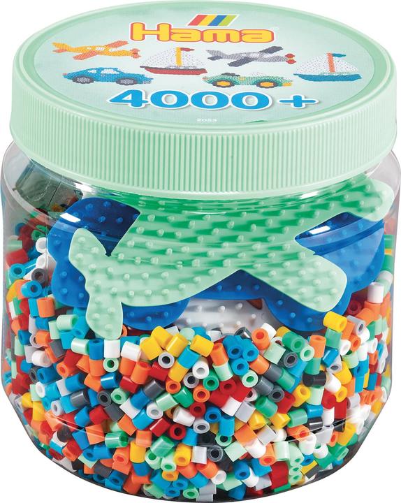 Image du produit Hama Strijkkralenset en pot, 4000pcs.
