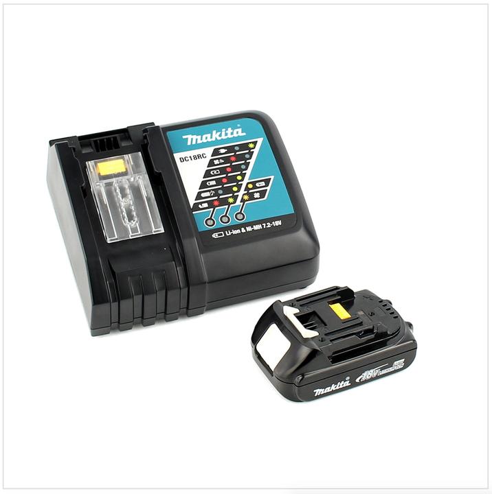 Productafbeelding Makita DTD 152 RY1J 18V Li-Ion accu slagmoersleutel in Makpac + 1x BL 1815 N 1,5 Ah Li-Ion accu + 1x