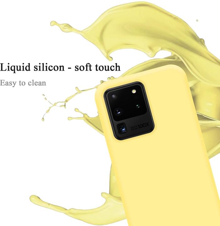 Produktbild Cadorabo TPU Liquid Silicone Case Cover (Samsung Galaxy S20 Ultra)