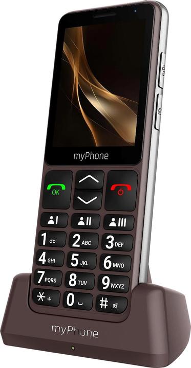 Productafbeelding Myphone Bueno LTE Praline Collection 4G 2000 mAh IPS 28 toetstelefoon 240x320px SOSknop dockstation (2.80", 4G)