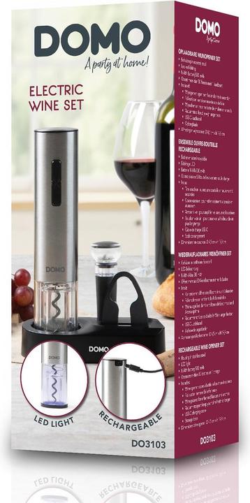 Actual product image Domo DO3103 (Electric corkscrew)