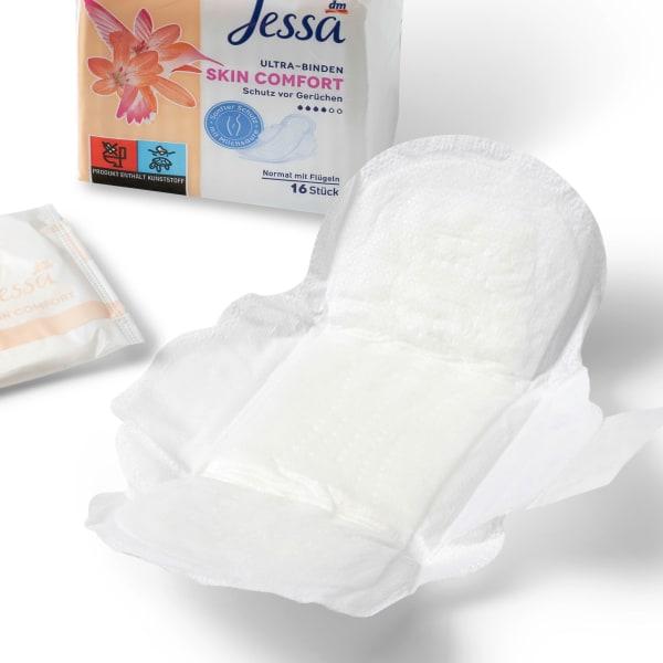 Actual product image dm Jessa Ultra-Binden Skin Comfort (16 x)